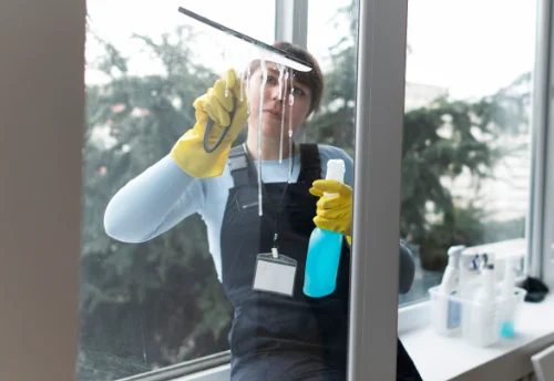 Nettoyage de vitres intérieures et extérieures à Saint Martin de l'If